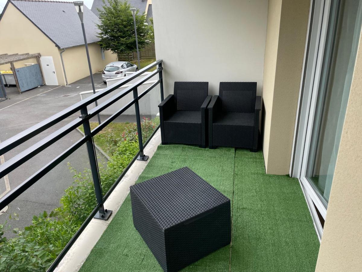 Appartement Vacances En Copropriete Avec Parking Saint-Malo Esterno foto