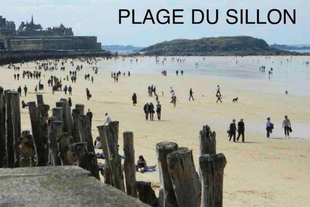 Appartement Vacances En Copropriete Avec Parking Saint-Malo Esterno foto